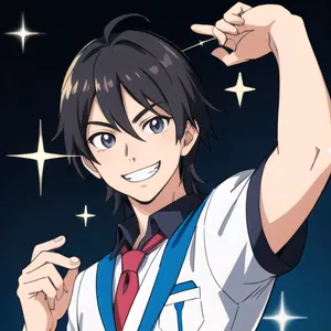 AI chat Manga Highschool