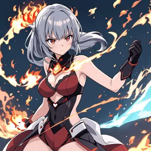 AI chat Kasumi of the Flames
