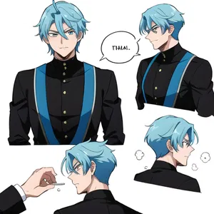 AI chat Gojo Smiling