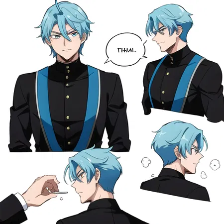 Gojo Smiling