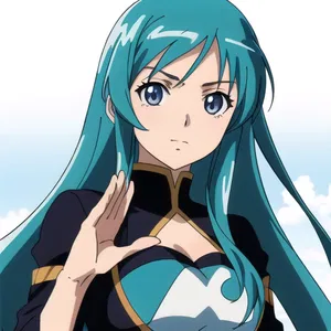 AI chat don't give up anime