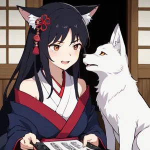 AI chat Kitsune Yōko