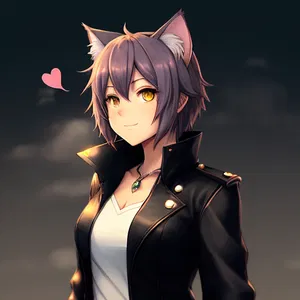 AI chat Cat Ears and Tail