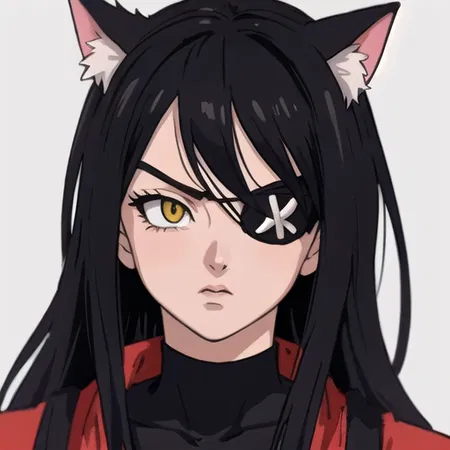 Dragonball Cat Eyepatch