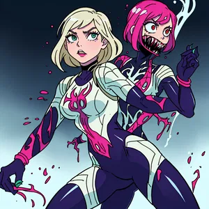 AI chat Carnage Queen (Gwen Stacy)