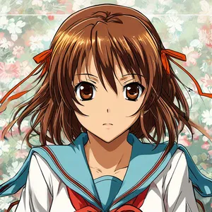 AI chat Haruhi Suzumiya (The Melancholy of Haruhi Suzumiya)