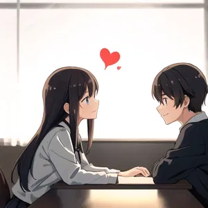 AI chat Purple Blossom, First Love