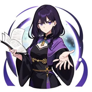 AI chat Violet Voidheart