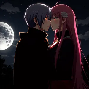 AI chat Crimson Moonlight