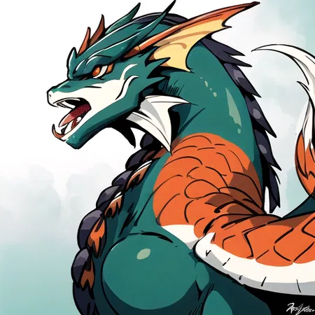 Dragon Koi