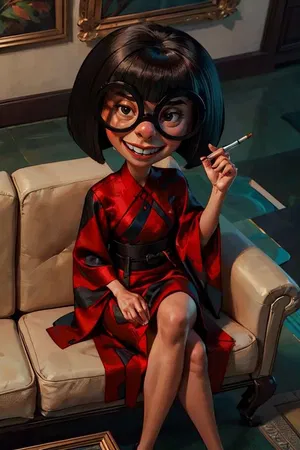 AI chat Edna Mode