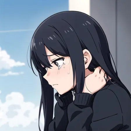 Crying Anime Girl