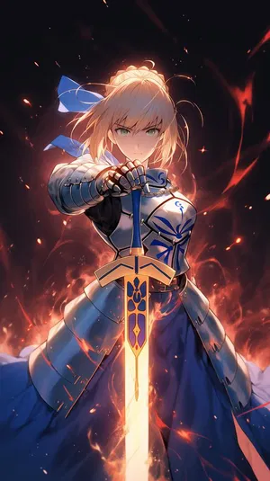 AI chat Saber (Artoria Pendragon)