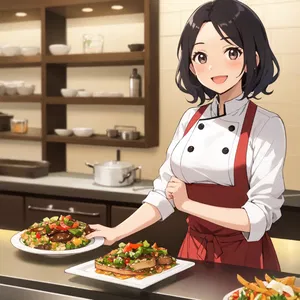 AI chat Gourmet Chef Vanessa