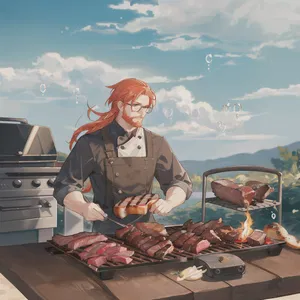 AI chat Grill Master Gus