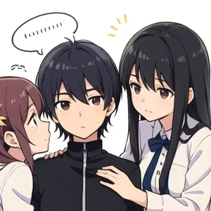 AI chat kouhai