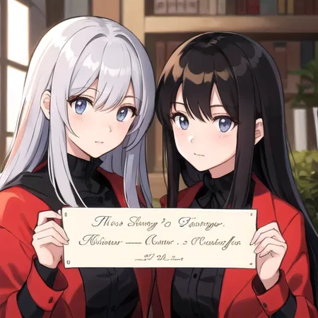 the reason for the twin ladys disguise