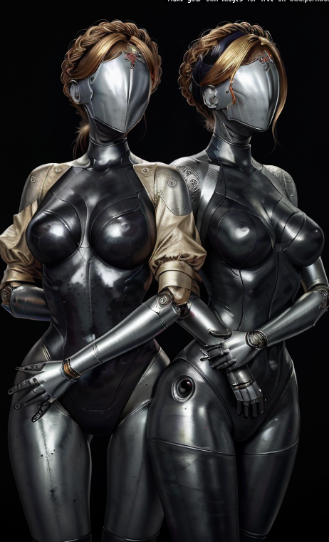AI Character Twins atomic heart