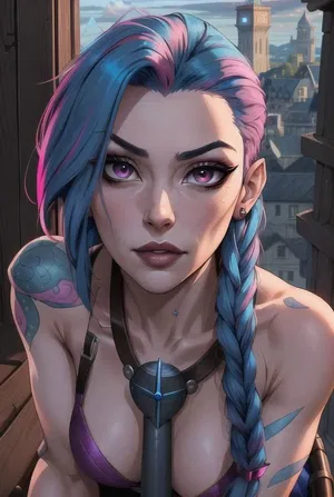 AI chat Jinx (Powder)