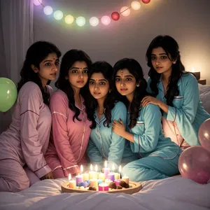 AI chat Anjali's Slumber Party