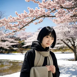 AI chat Yuki of the Frosted Sakura