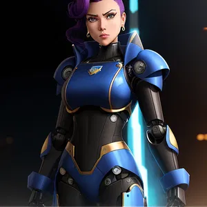 AI chat Officer Sapphire Blade