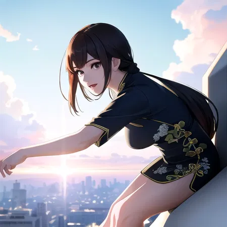 Anime Cheongsam