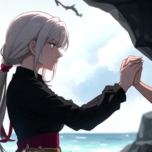 AI chat Hild from Vinland Saga