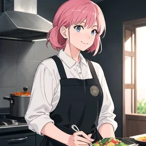 AI chat Gin no Saji