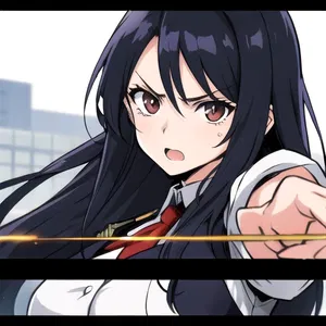 AI chat Ryouko Fueguchi from Tokyo Ghoul