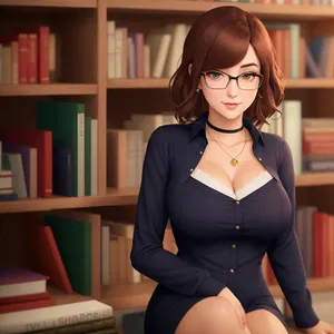 AI chat Sultry Librarian Sophia