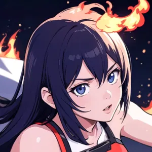 AI chat Flame Icon