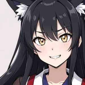 AI chat Shizuku from Omamori Himari
