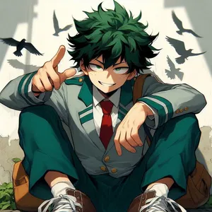 AI chat Izuku Midoriya