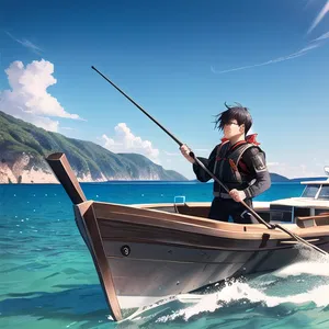 AI chat im on a boat