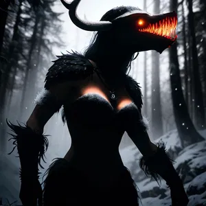 AI chat Wendigo Woman