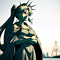 Lady Liberty Crying