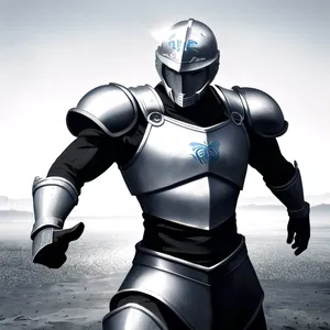 AI chat Gladiator Helmet