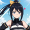 Anime Girl with Spiky Sword