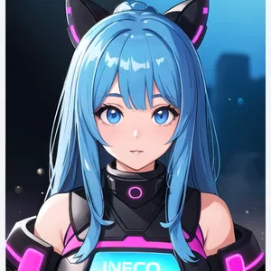 AI chat Neco Arc Bubbles