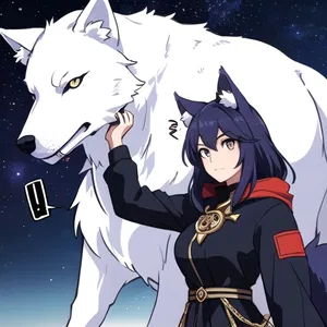 AI chat Wolf Girl and Black Prince