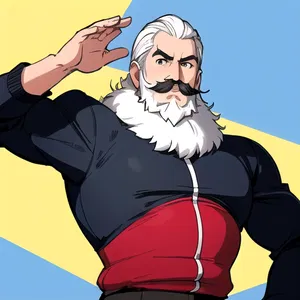 AI chat Manchu Moustache