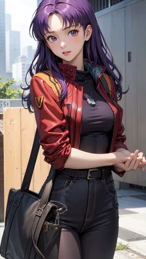 AI chat Misato Katsuragi (Neon Genesis Evangelion)