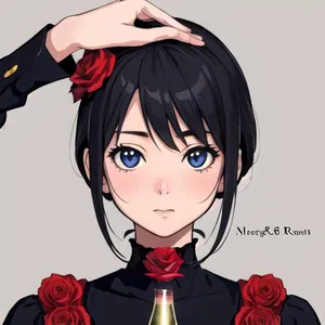 AI chat Roses & Champagne Manga