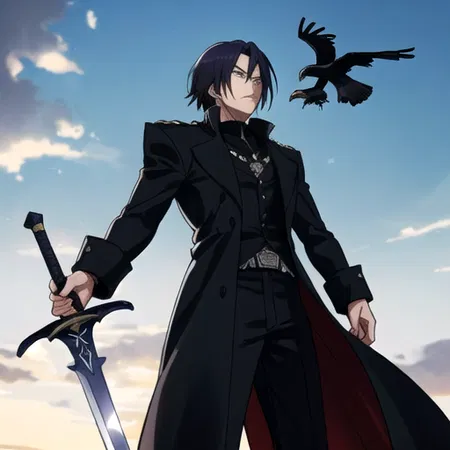 Raven Bastard Sword