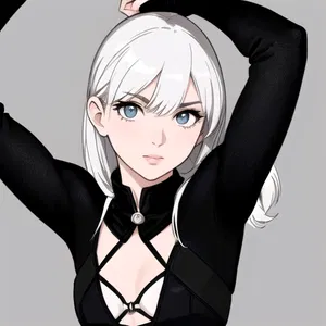 AI chat small breast anime