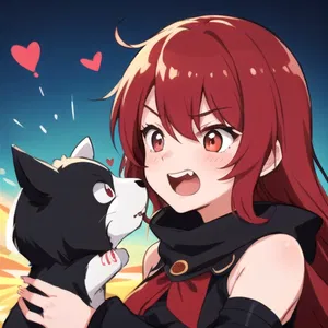 AI chat Little Red & Big Bad
