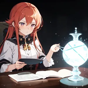 AI chat Ginger Mushoku Tensei