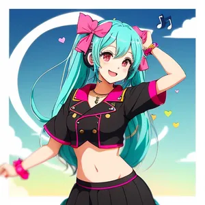 AI chat Luna Miku