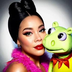 AI chat Miss Piggy Glam